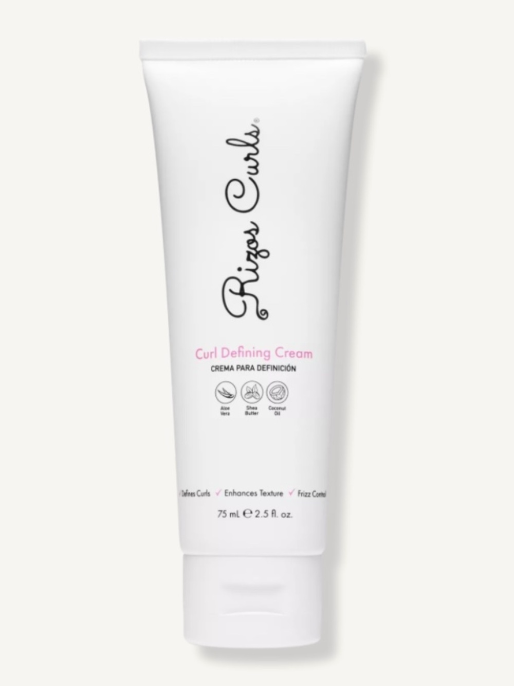 Rizos Curls Curl Defining Cream, Aloe Vera, Shea Butter, 2.5oz Travel Size,  NWT